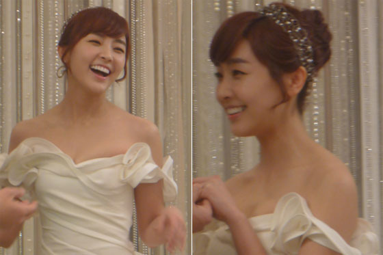 [NSP PHOTO]악녀 정유미, 순백 드레스로 청초 반전 매력