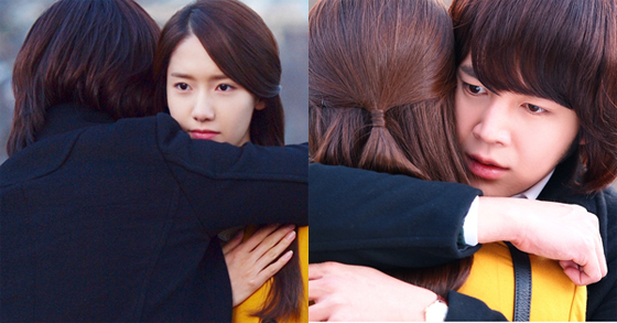 [NSP PHOTO]사랑비 장근석-윤아, 길거리 애틋 포옹 기대UP…시청자 방송 앞두고 가슴 찌릿