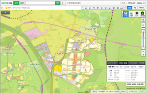 [NSP PHOTO]네이버, 지도에 땅의 호적 지적도 정보 제공