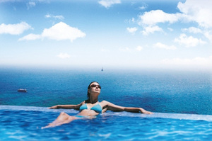 [NSP PHOTO]天与海相连的地方 海云台的新观光游览地cimer하늘과 바다가 만나는 곳 부산파라다이스호텔 스파 씨메르