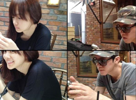 [NSP PHOTO]윤승아-김무열 커플, 부러움 돋는 카페 데이트 화제