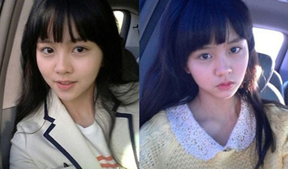 NSP통신-▲손예진 닮은 모습으로 화제를 낳은 김소현의 사복패션 사진 (온라인 커뮤니티)