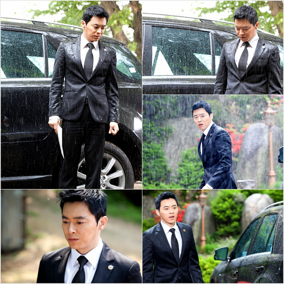 [NSP PHOTO]더킹 조정석, 빗속 사부곡으로 시청자 울린다