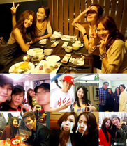 [NSP NEWS Image]주아민 화려한 인맥, ‘손예진-설리-박태환 등’ 절친 과시