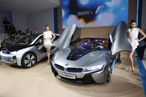 [NSP PHOTO]BMW코리아, 한번충전 160km 주행 전기컨셉트카 BMW i3 등 공개
