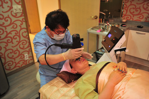 [NSP PHOTO]韓国　海雲台 セミン皮膚整形外科顔のしわを一度に解決！