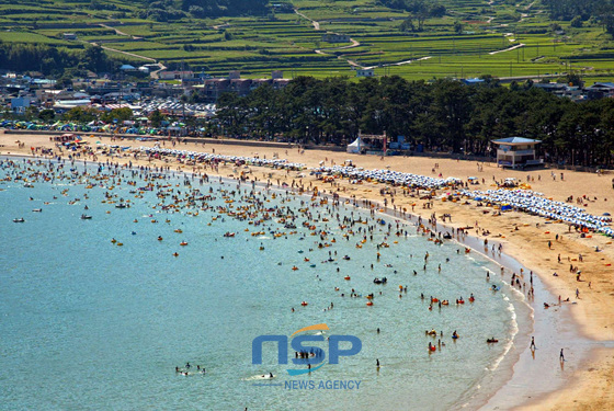 NSP통신-상주은모래비치 전경. (경남 남해군 제공)