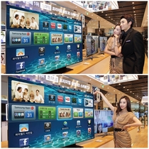 [NSP PHOTO]진짜 초대형 삼성 스마트TV…75형 가격은? 거의 2천만원