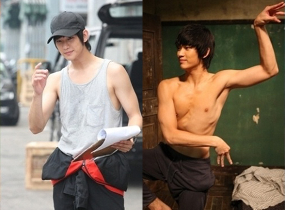 [NSP PHOTO]김수현 근육 공개, 어머! 팔근육 좀 봐 여심 활활