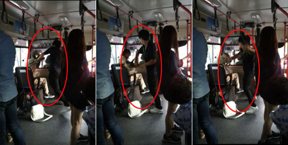 [NSP PHOTO]버스패륜남 사건 새 국면, 노인 아닌 40대에 일방 아닌 쌍방 폭행 버스기사 증언