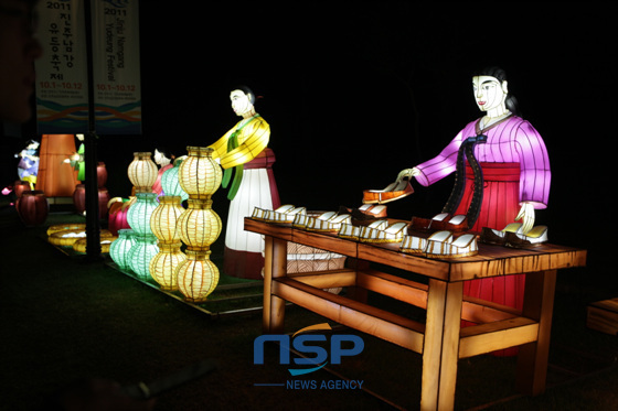NSP통신-以韩国风俗为主题的灯展. (晋州市提供)