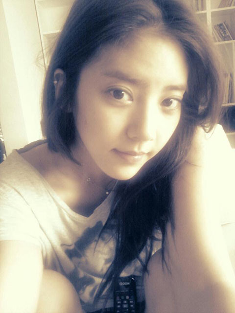 [NSP PHOTO]손담비 민낯 청순 가을女가 따로 없네