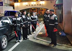 [NSP PHOTO]창원시 진해구 경화동자율방범대,범죄예방은 우리 손으로