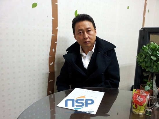 NSP통신-손명호 메디아트 대표가 김용익 국회의원을 고소하게 된 배경을 설명하고 있다