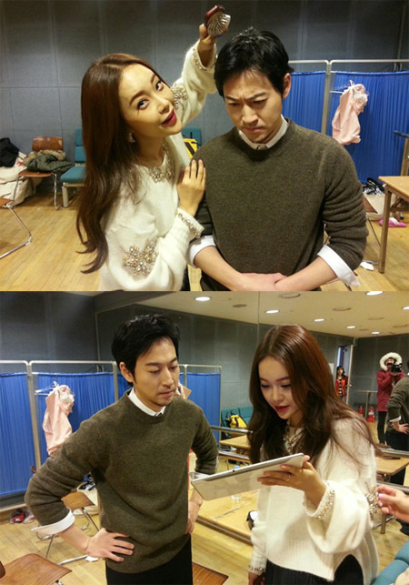 [NSP PHOTO]백지영 대기실 모습 이루마와 다정…호흡척척 이유 여기 있었네