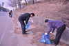 [NSP PHOTO]경남 남해군, 설맞이 국토 대청결 운동