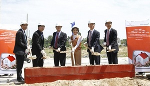 [NSP PHOTO]한화생명, 베트남에 사랑의 집·학교 신축 기증