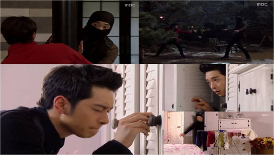 [NSP PHOTO]7급 공무원 찬성, 괴도 변신 엉뚱 매력으로 웃음 선사