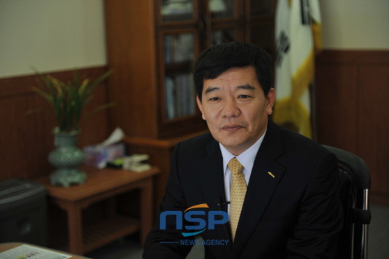 NSP통신-최덕률 코레일 부산경남본부장. (도남선 기자)