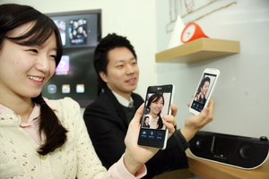 [NSP PHOTO]LG유플러스, LTE스마트폰 집전화간 HD 영상전화 서비스 제공