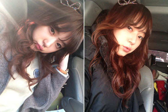 [NSP PHOTO]조우리, 청순+깜찍 봄볕 화사한 셀카 눈길