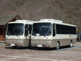 [NSP PHOTO]경남 산청군 지리산 국립공원 내 한정버스 운행