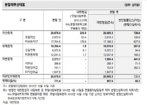 [NSP PHOTO]대한항공, 투자사업부문 분할 지주회사 설립…그룹 순환출자고리 해소