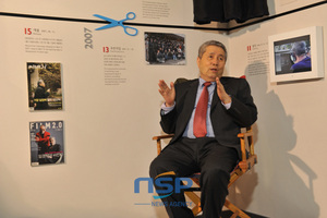 [NSP PHOTO]韓国映画界の巨匠イムグォンテク監督の映画博覧会釜山東西大学センタムキャンパス内　開館