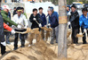 [NSP PHOTO]경남도-산청군, 재일·재경 향토기념식수 행사 열어