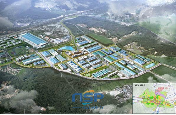 NSP통신-오는 2015년 준공을 목표로 추진되고 있는 김천 일반산업단지 2단계 조감도. (경상북도 제공)