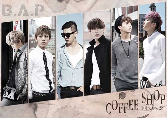 [NSP PHOTO]B.A.P, 첫 타이틀 커피숍 티저 컷 공개…6인 6색 아련남 여심 자극