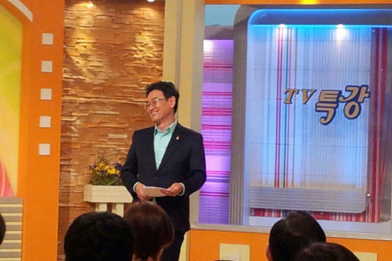 [NSP PHOTO]권영찬, TV 특강 통해 시청자 감동 선사