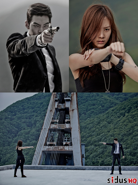 [NSP PHOTO]김우빈, 2EYES, 까불지마 M/V 블랙카리스마 폭발