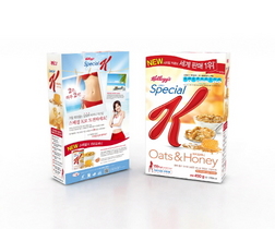 [NSP NEWS Image]ケロッグオート麦の栄養まで含むスペシャルＫ　オート麦ハニー新商品発表