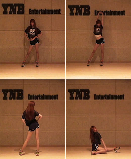 [NSP PHOTO]베스티 다혜, 섹시 파워풀 댄스 영상 화제