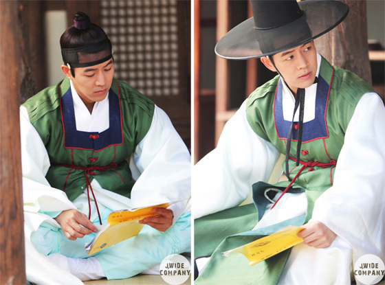 [NSP PHOTO]불의 여신 정이 이상윤, 광해빙의 촬영장 카리스마 대본 삼매경…첫 등장 기대감폭발