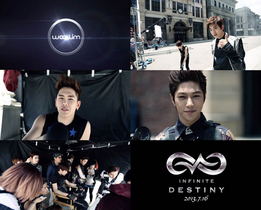 [NSP PHOTO]INFINITE米ユニバーサルスタジオ撮影MVメイキング公開