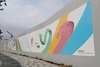 [NSP PHOTO]한국기술교육대는 행복도시 디자인 코디네이터…가설울타리 디자인 벽화 완성