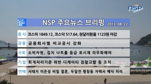[NSP PHOTO][NSP TV]  투데이 주요뉴스 브리핑 금융회사별 비교공시 강화