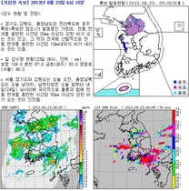 [NSP PHOTO]처서(處暑), 경기 강원 충남 전북에 호우특보 발효중