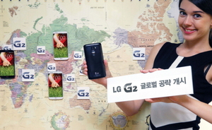 [NSP PHOTO]LG전자, LG G2 미국·독일출시 시작 세계 130여 통신사 판매