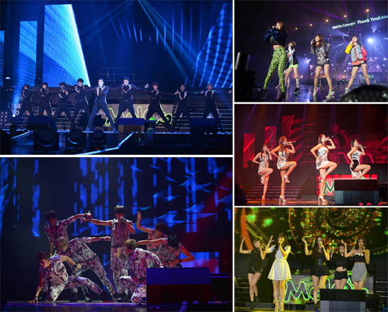 [NSP PHOTO]멜론 땡큐 콘서트, K-POP 아이돌★ 총출동 성료