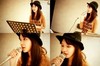 [NSP PHOTO]キム・アジュン、日本ファンティーングにむけて歌練習