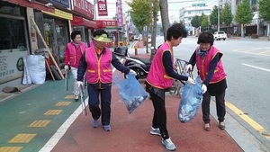 [NSP PHOTO]공주시여성단체협의회, 환경정화활동 실시