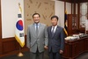 [NSP PHOTO]청양군 윤종목의장, 강창희 국회의장과 면담···국비 지원 당부