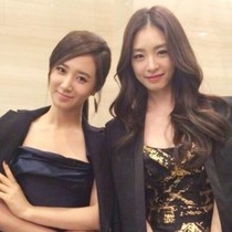 [NSP NEWS Image]演员李妍熙与少时权侑莉网上晒合照 平分秋色