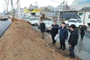 [NSP PHOTO]복기왕 아산시장, 모산교차로 정비공사 현장점검
