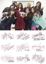 [NSP PHOTO]少女時代直筆メッセージあけましておめでとうございます新年の挨拶