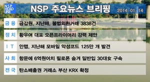 [NSP PHOTO][NSPTV] 주요뉴스브리핑 탄소배출권 거래소 부산 KRX 확정