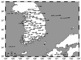 [NSP PHOTO]日本地震威力朝鲜半岛两年间平均向东移动216厘米